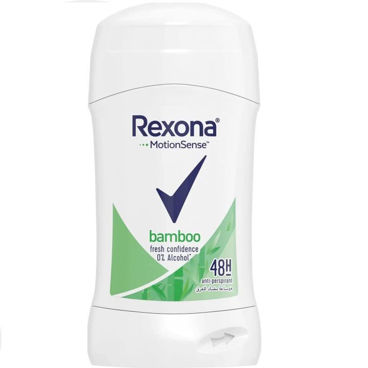 Rexona Women Motion Sense Bamboo 48Hour Sweat And Odor Protection Deodorant stick 40g
