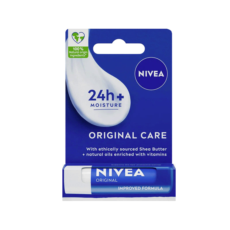 Nivea 24h+ Moisture Original Care Lip Balm 4.8g