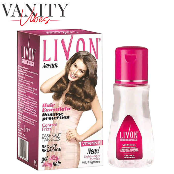 Livon Hair Serum Damage Protection Vitamin E 50ml