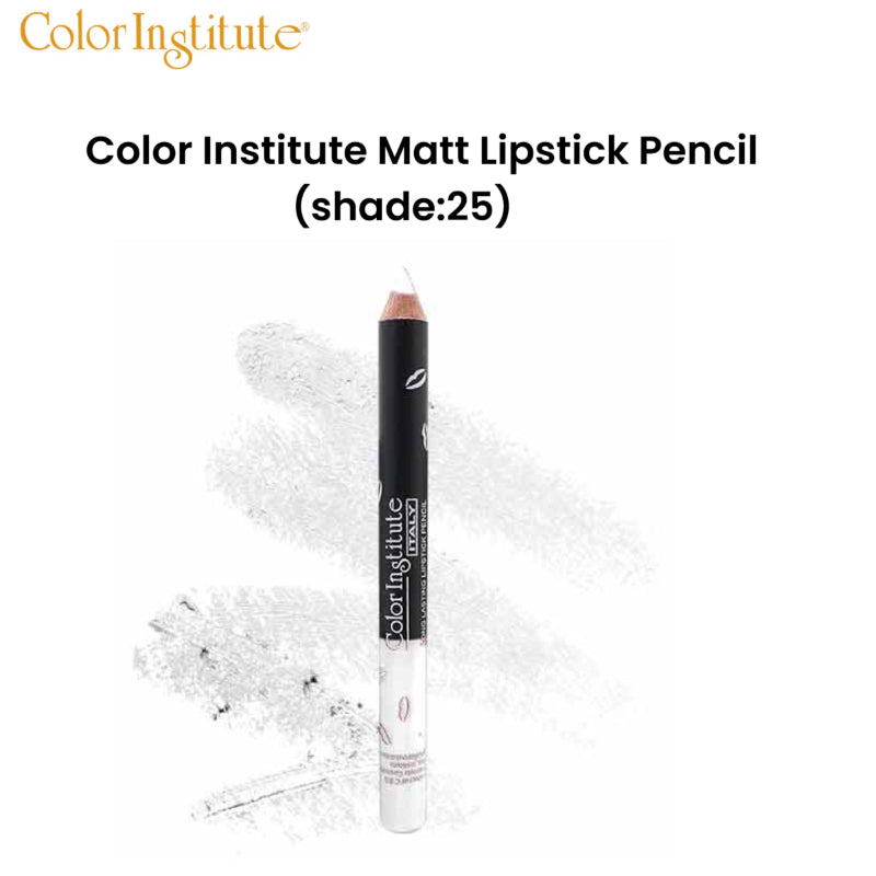 Color Institute Matt Lipstick Pencil (Shade:25)