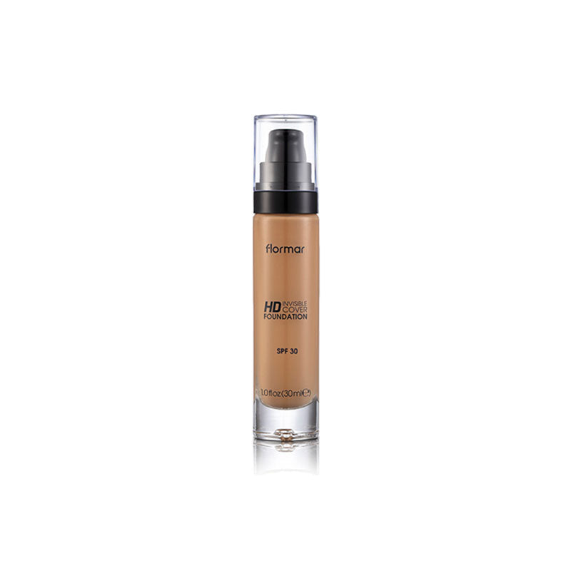 Flormar Invisible Cover HD Foundation SPF 30 (Shade: 110 Golden Beige) 30ml