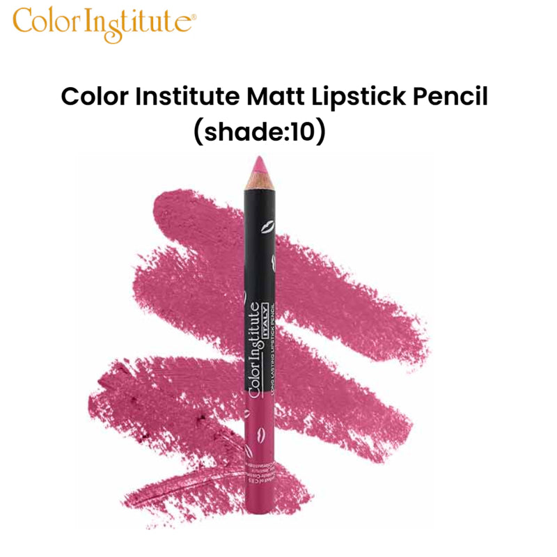 Color Institute Matt Lipstick Pencil (shade:10)