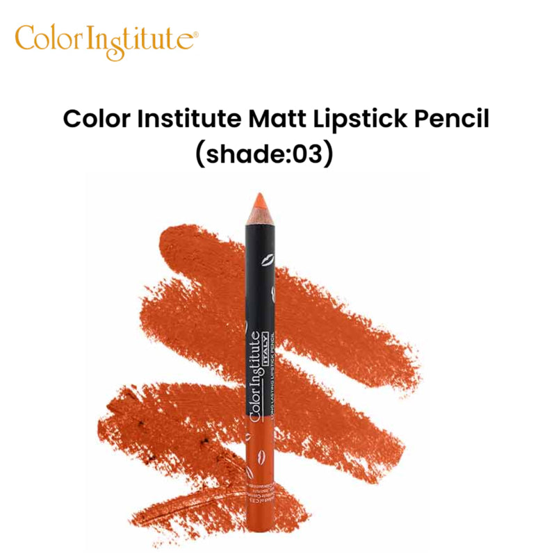 Color Institute Matt Lipstick Pencil (shade:03)