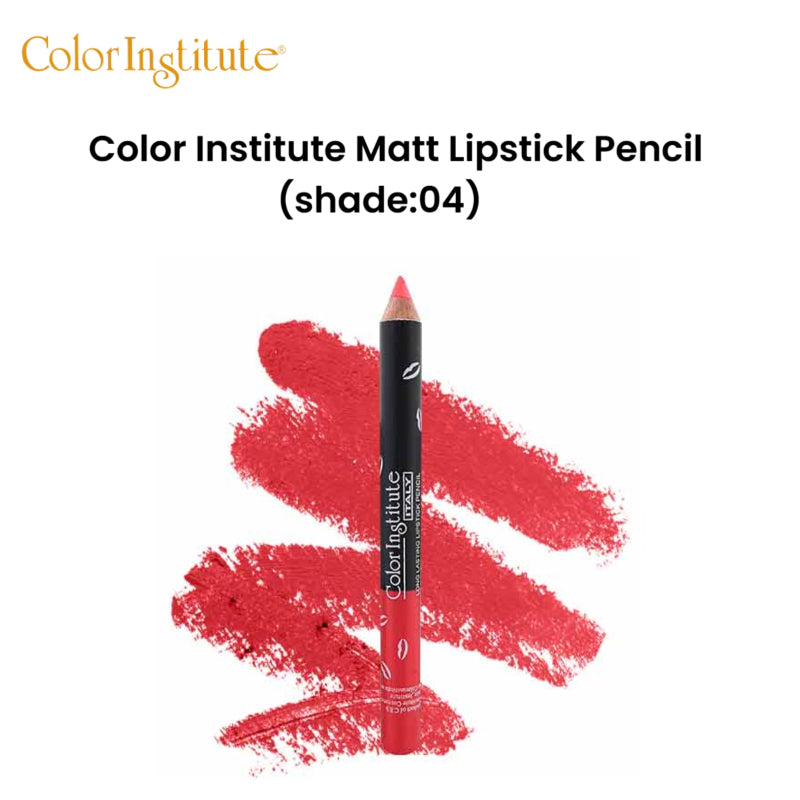 Color Institute Matt Lipstick Pencil (shade:04)