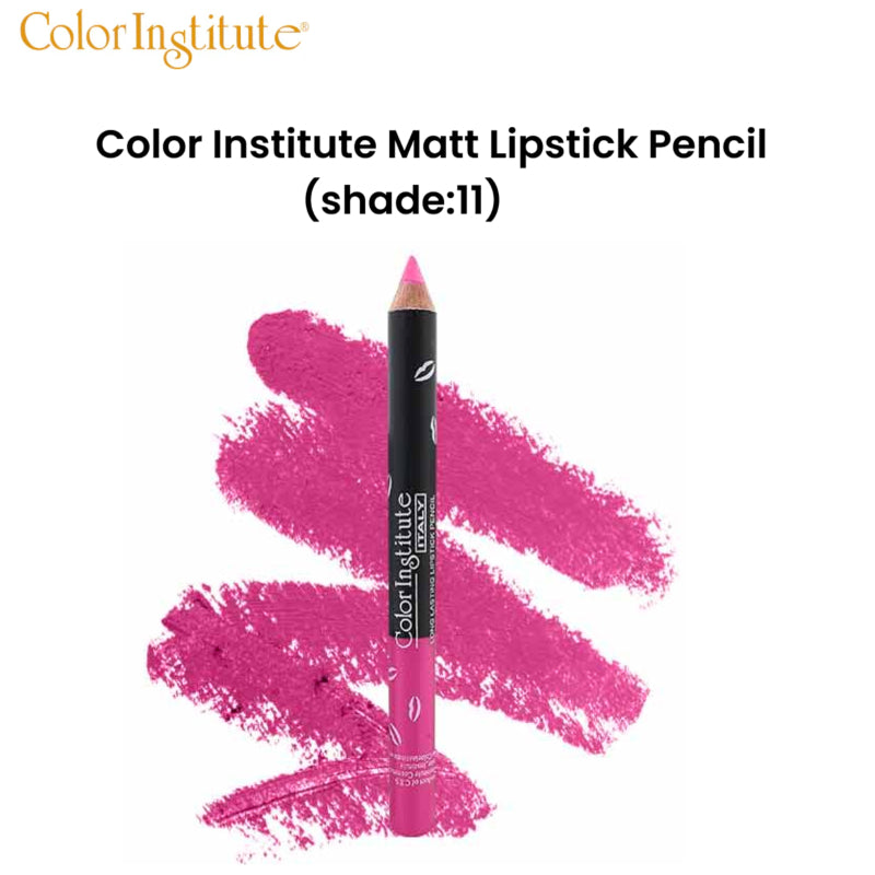 Color Institute Matt Lipstick Pencil (Shade:11)