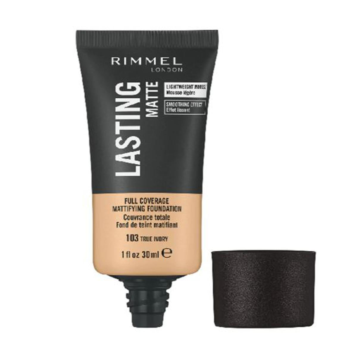 Rimmel - Lasting Finish Matte Foundation 103 True Ivory