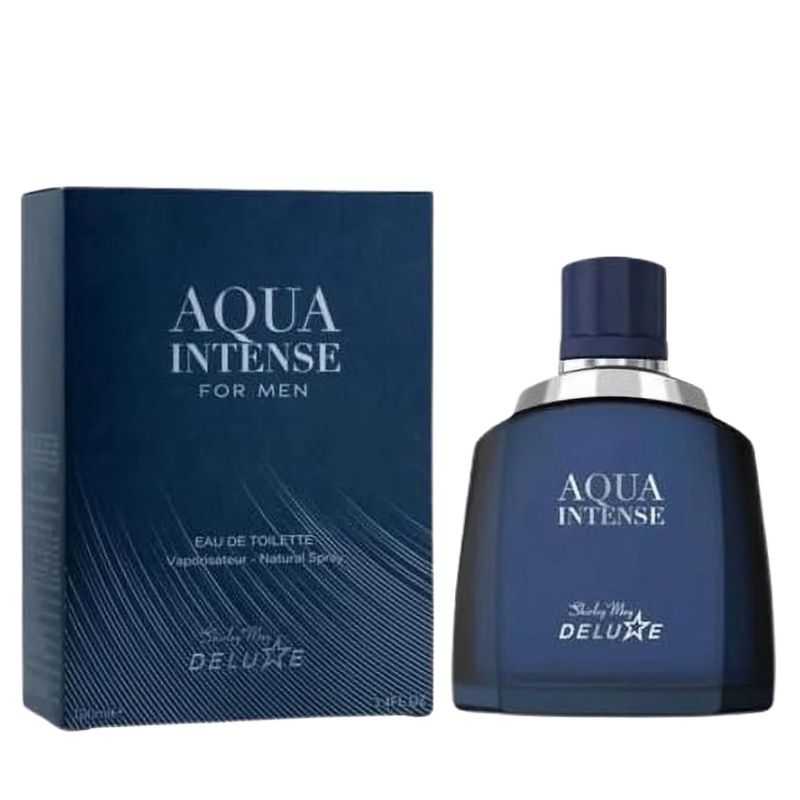 Aqua intense by Shirley May Deluxe Eau de Toilette 100ml for Men