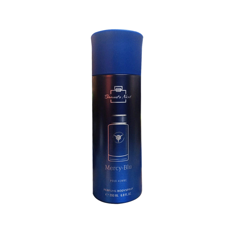 Brand’s Next Mercy Blu Pour Homme Perfume Body Spray 200ml Long-Lasting Masculine Fragrance