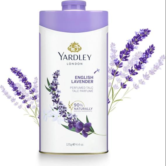 Yardley London English Lavender Talcum Powder 125g