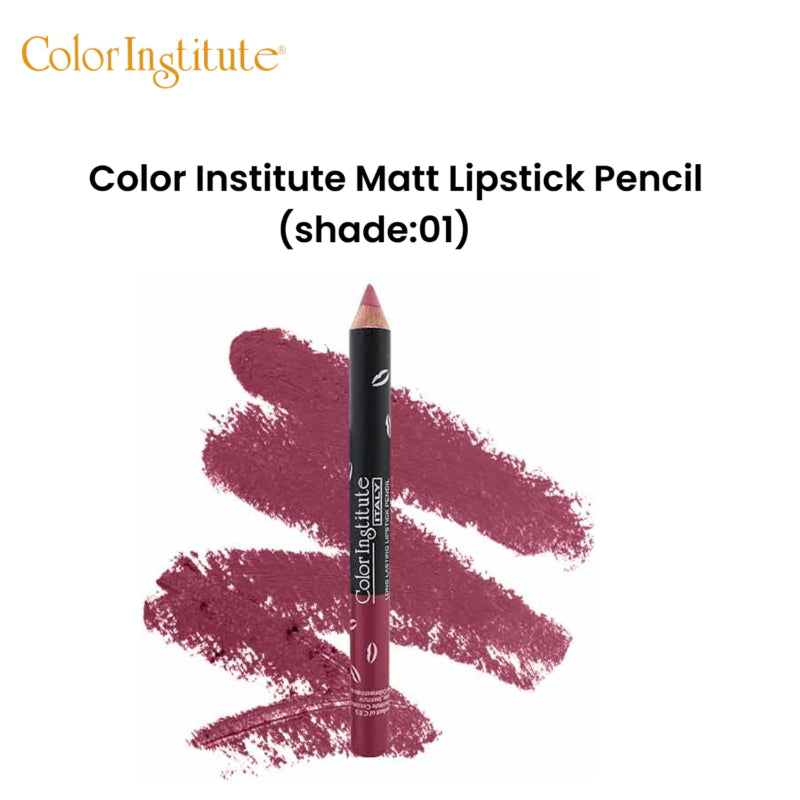 Color Institute Matt Lipstick Pencil (shade:01)