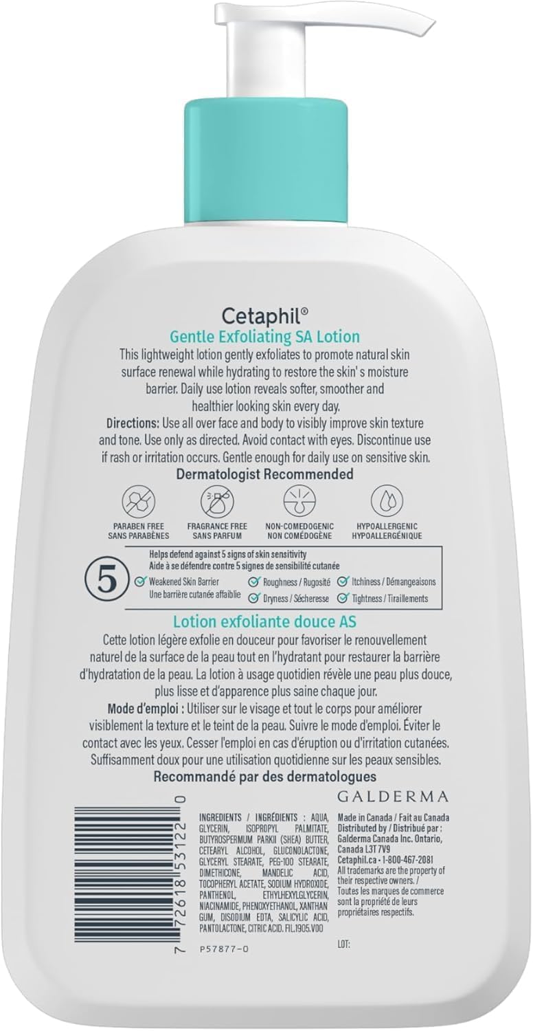 Cetaphil Gentle Exfoliating SA Lotion 473ml