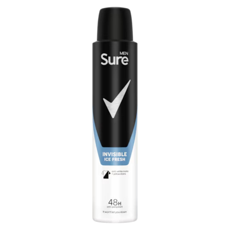 Sure Men 48hr Invisible Ice Fresh Antiperspirant Deodorant Spray