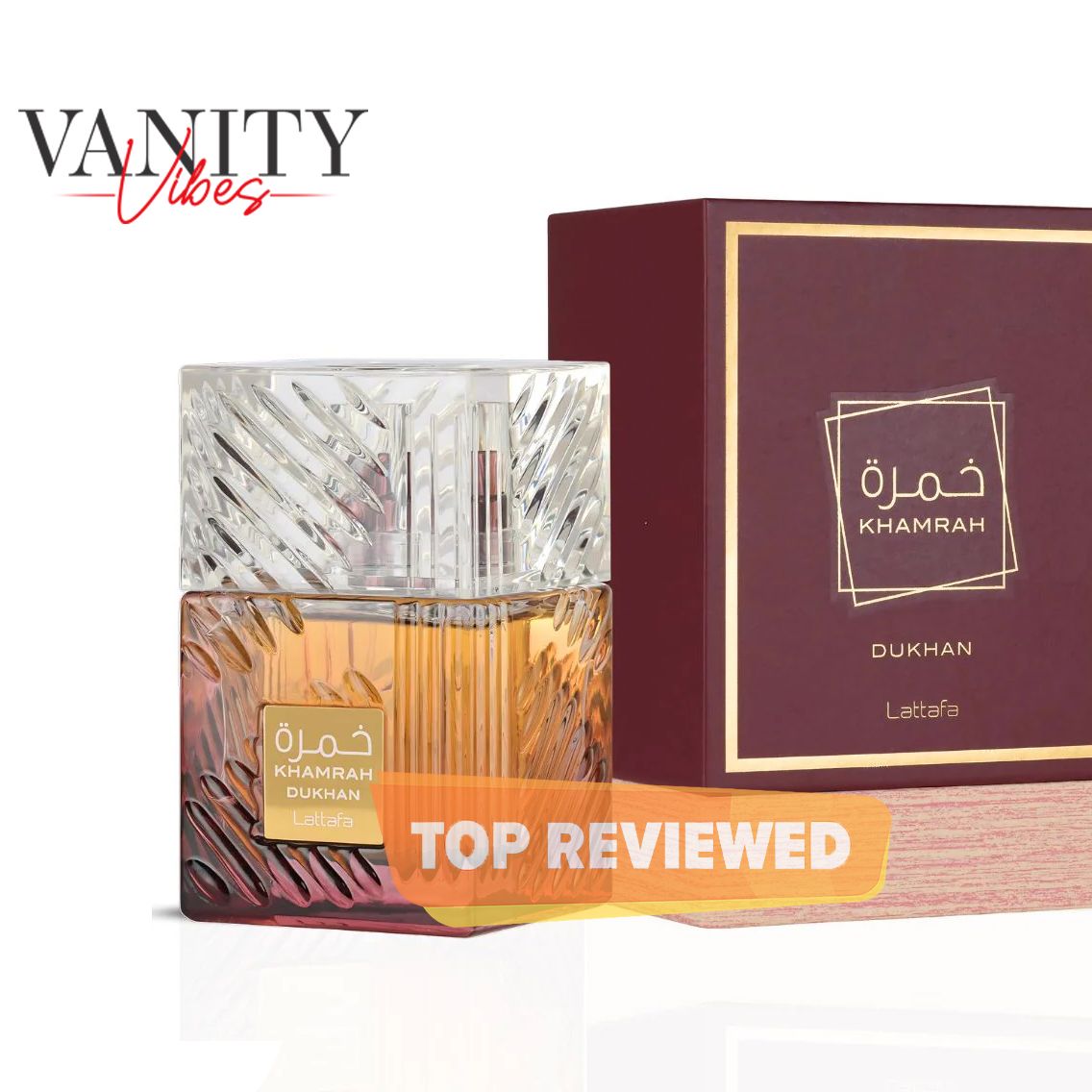 Lattafa Khamrah Dukhan Eau de Parfum 100ml - Original New 2025 Unisex Arabic Perfume