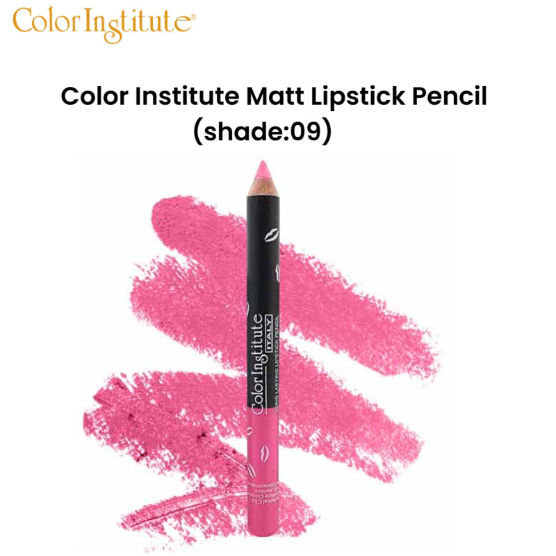 Color Institute Matt Lipstick Pencil (shade:09)