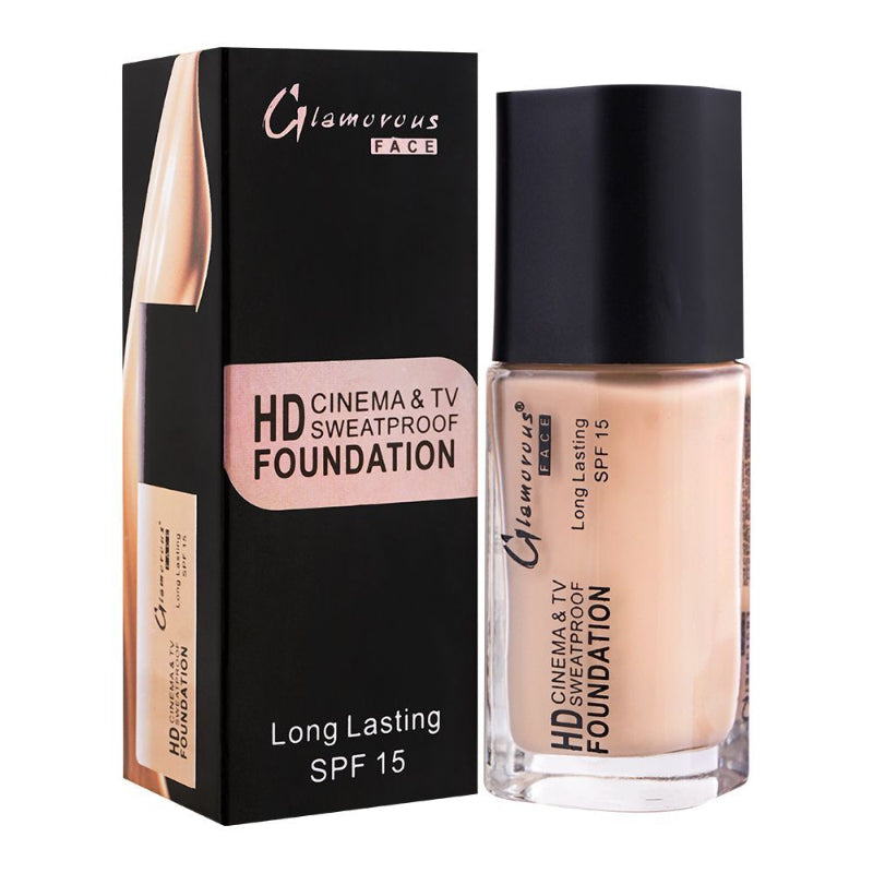 Glamorous Face HD Liquid Foundation (03 A Tan Beige)