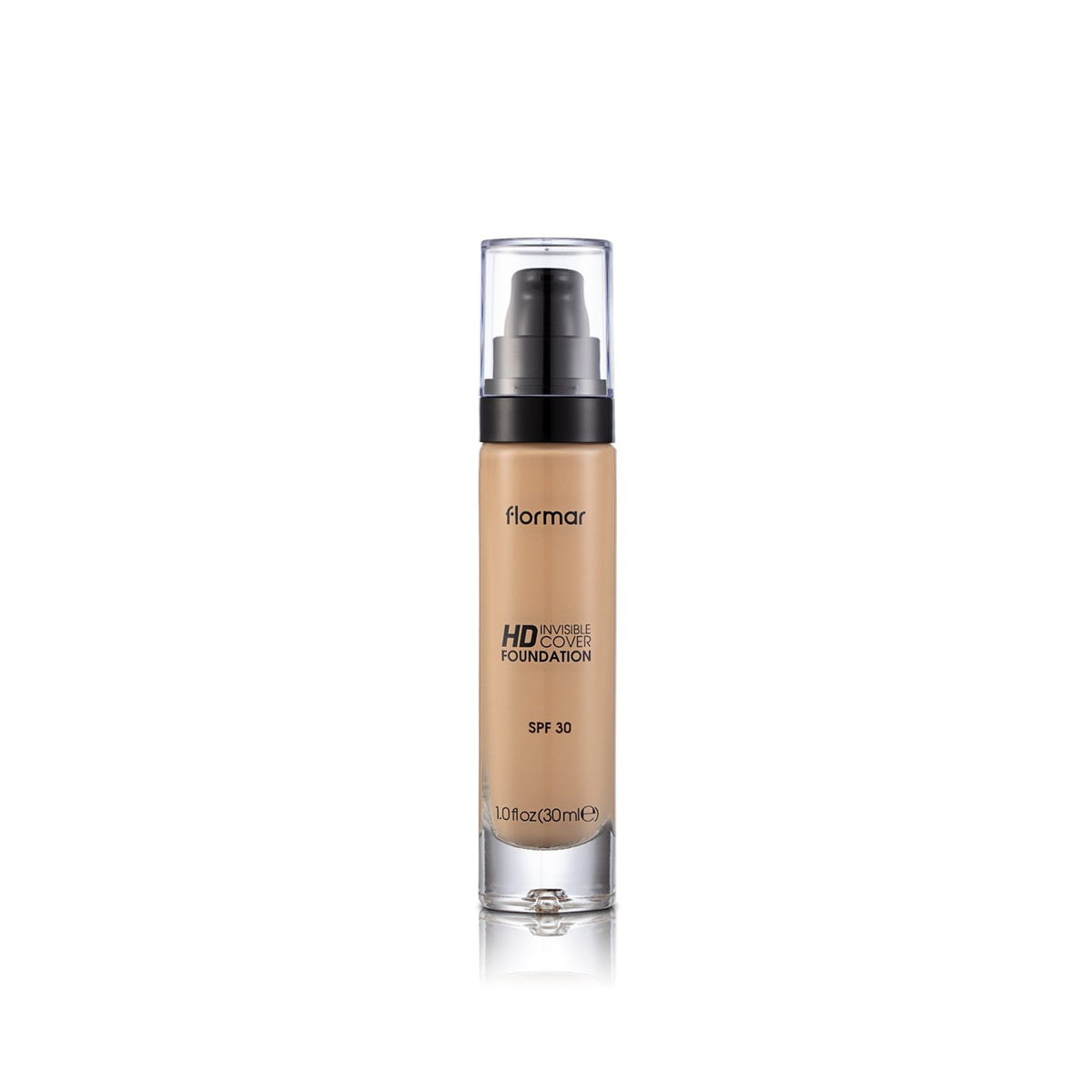 Flormar Invisible Cover HD Foundation SPF 30 (Shade: 30) 30ml