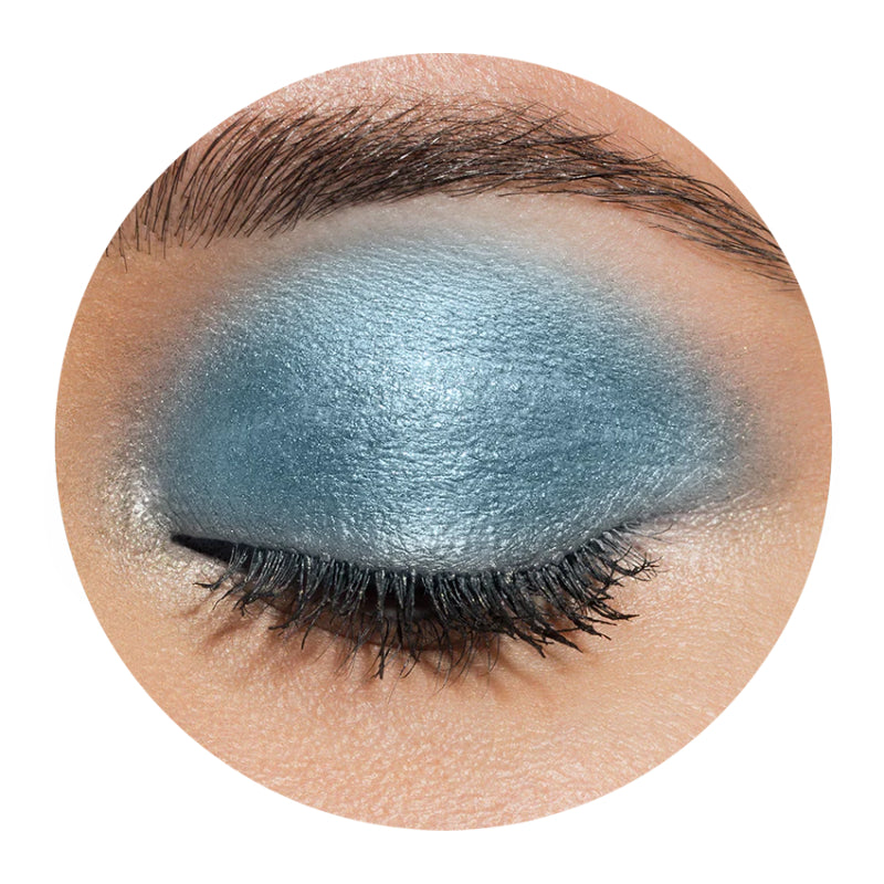 Aqua Color Line Shimmer Eyeshadow Eye Shimmering Paint (Azure Blue)