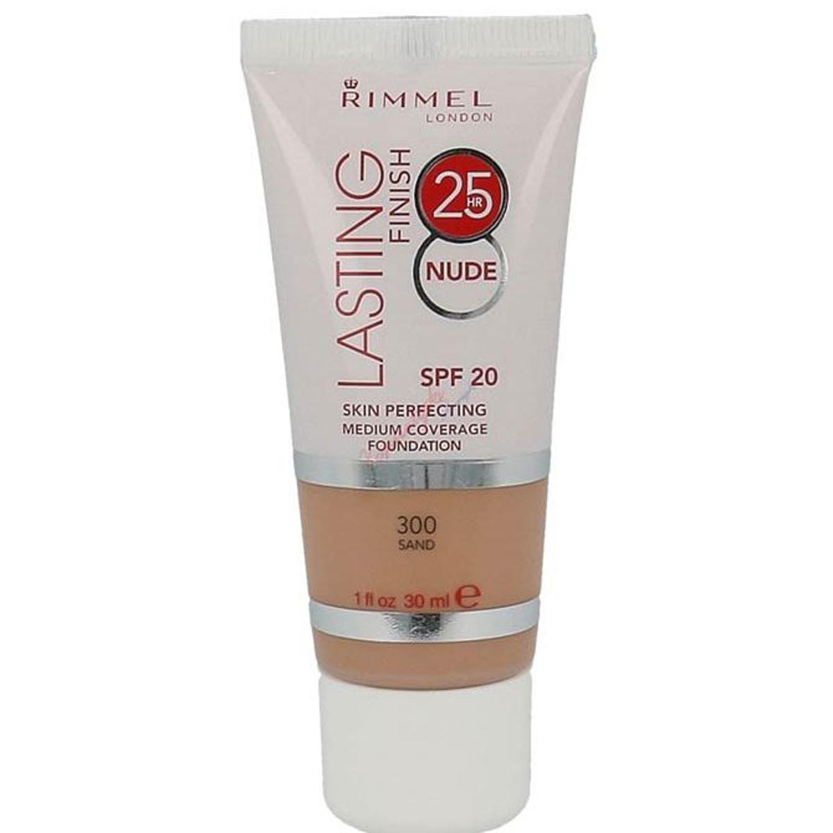Rimmel Lasting Finish 25H Nude Foundation 300 Sand