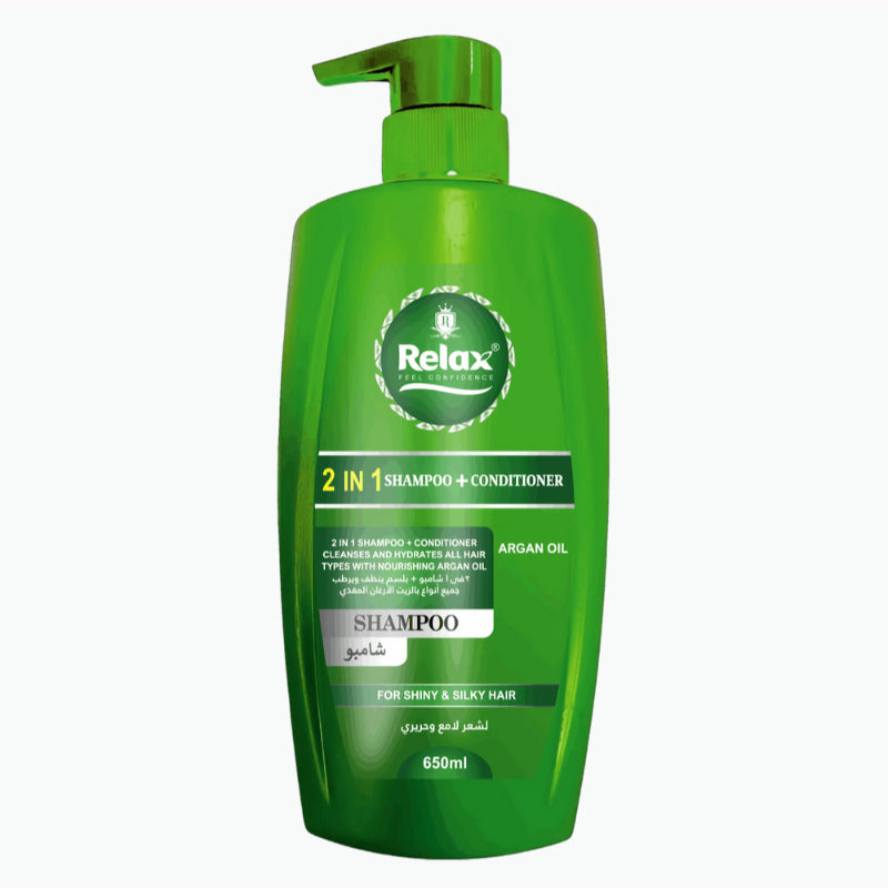 Relax Feel Confident 2 in 1 Shampoo + Conditioner 650ml