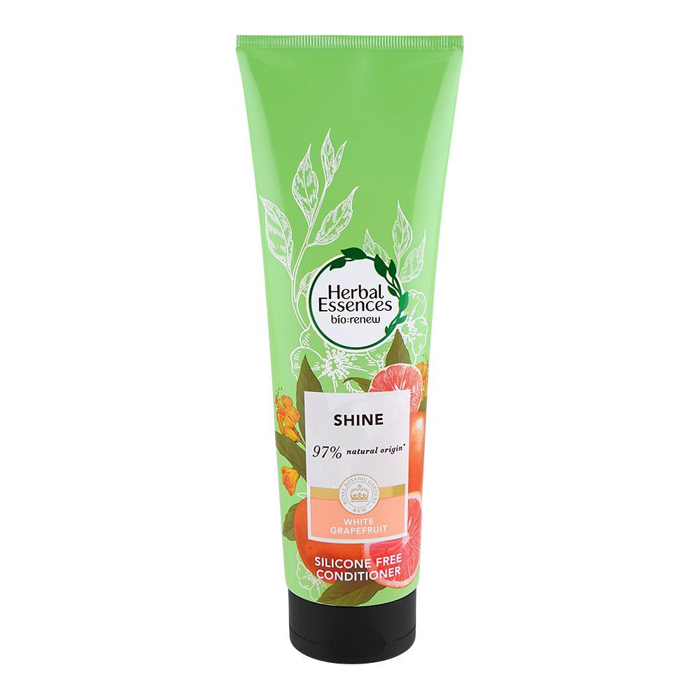 Herbal Essences Bio Renew Shine White Grapefruit Conditioner Silicone Free 275ml