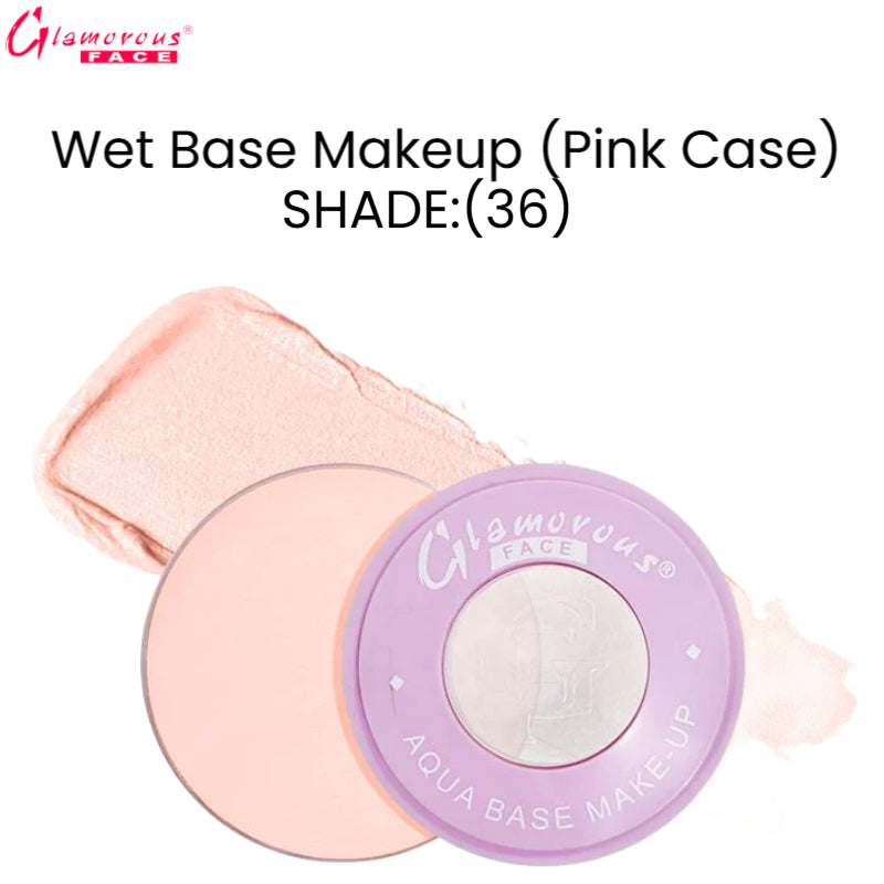 Glamorous Face Wet Base Makeup (Pink Case) (Shade:36)
