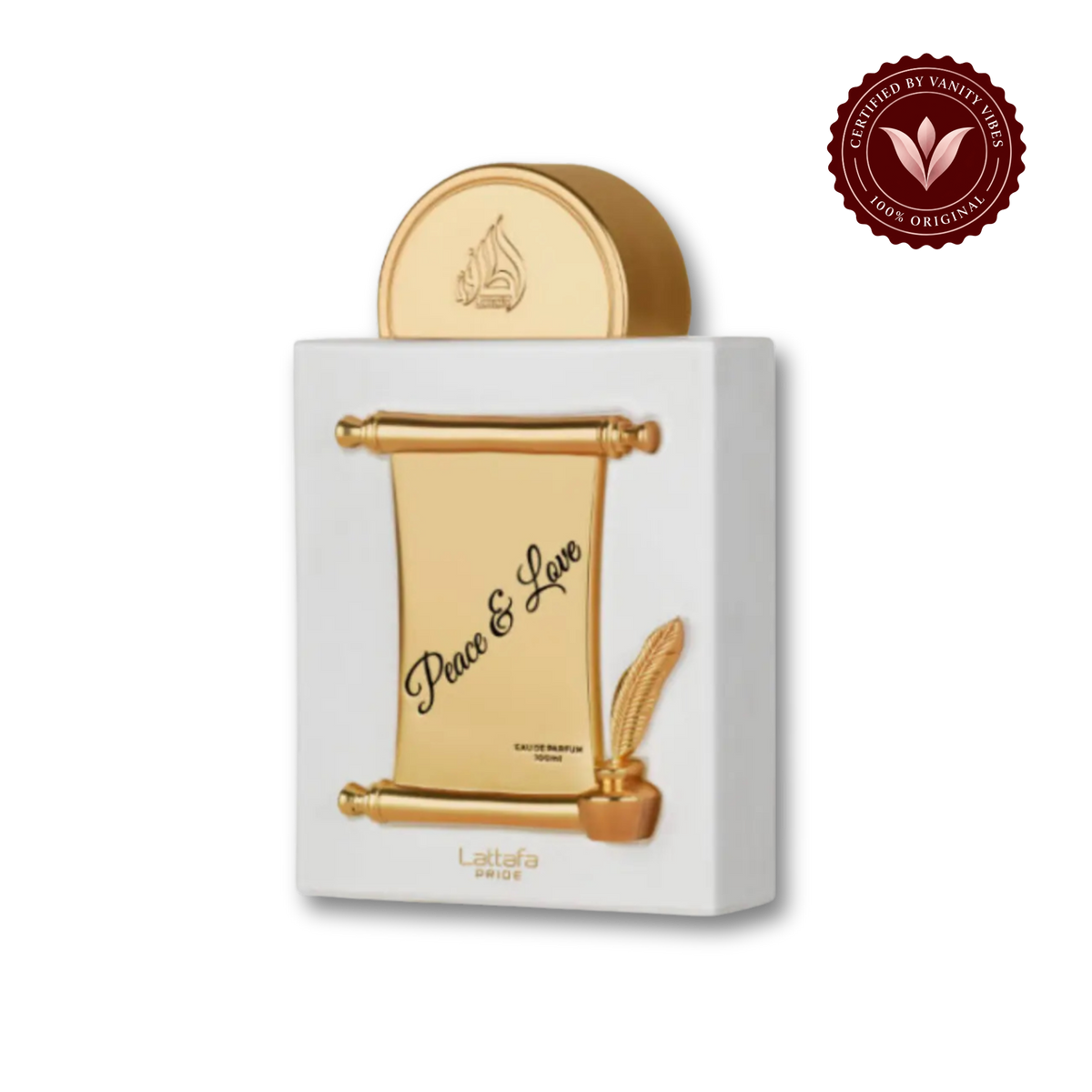 Lattafa Pride Peace & Love Eau de Parfum 100ml - Long Lasting Original Elegant Unisex Fragrance for Men & Women
