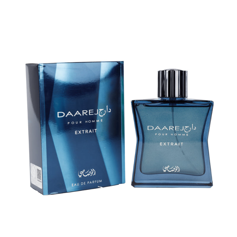 Daarej Pour Homme Extrait Eau de Parfum by Rasasi 100ml Long-Lasting Intense Masculine Fragrance
