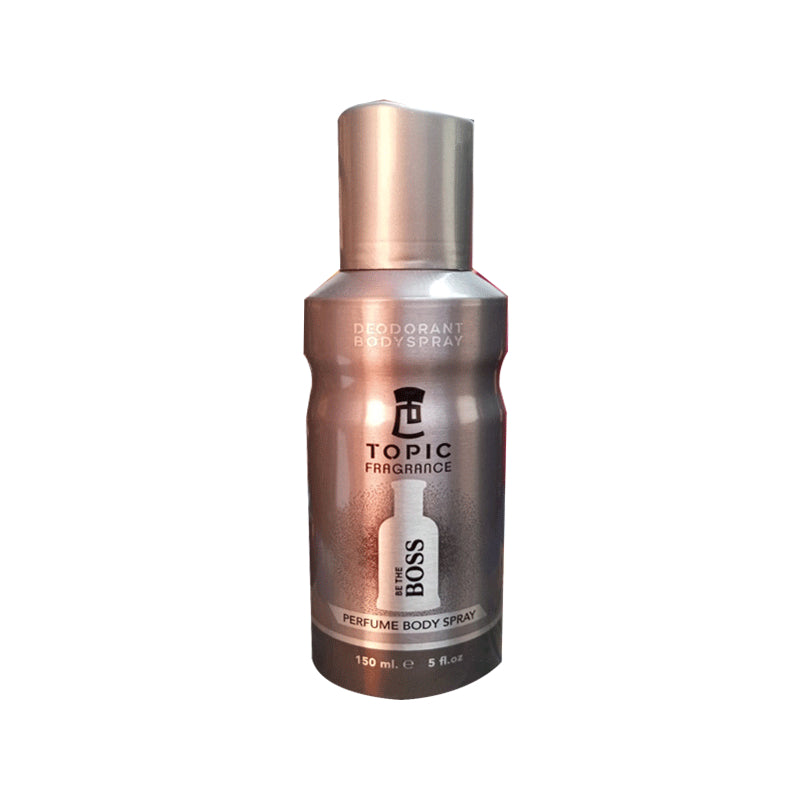 Topic Boss Perfume Body Spray 150ml Long-Lasting Fresh Fragrance
