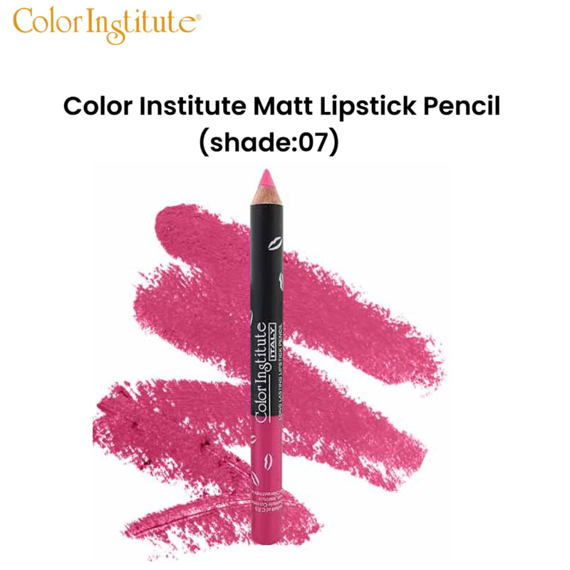 Color Institute Matt Lipstick Pencil (shade:07)
