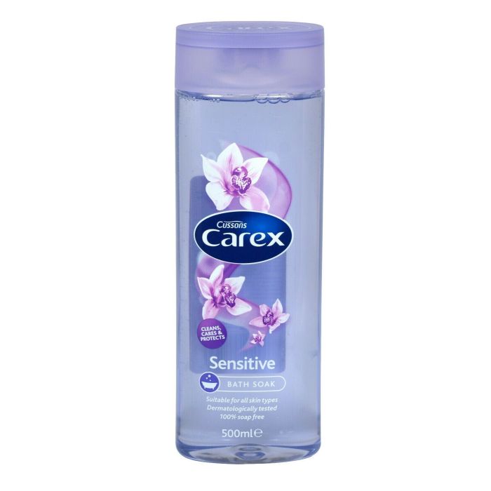 Cussons Carex Sensitive Bath Soak Liquid 500ml