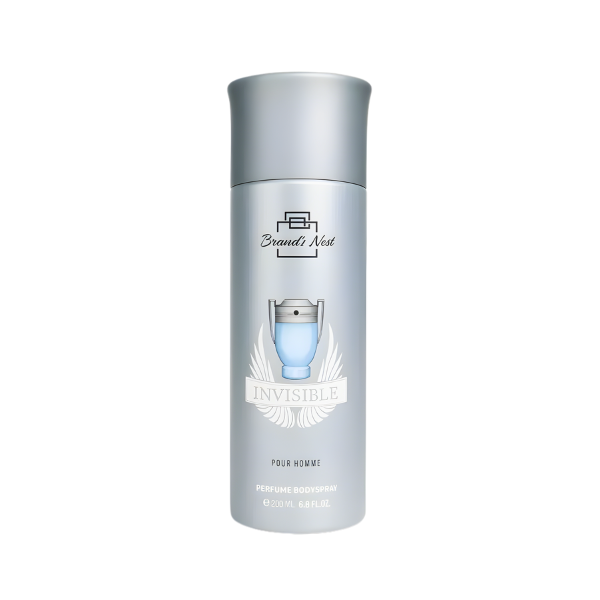Brand’s Next Invisible Pour Homme Perfume Body Spray 200ml Long-Lasting Masculine Fragrance