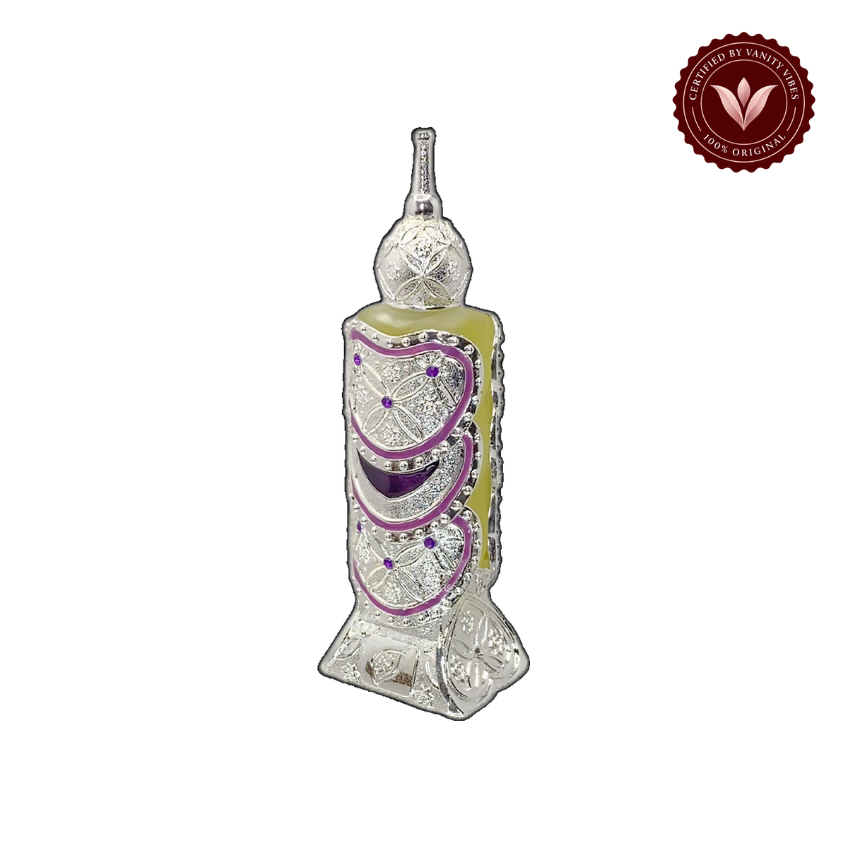 Afnan Ward Al Ushaq Concentrated Perfume Oil Attar 20ml — alternate product view, transparent background