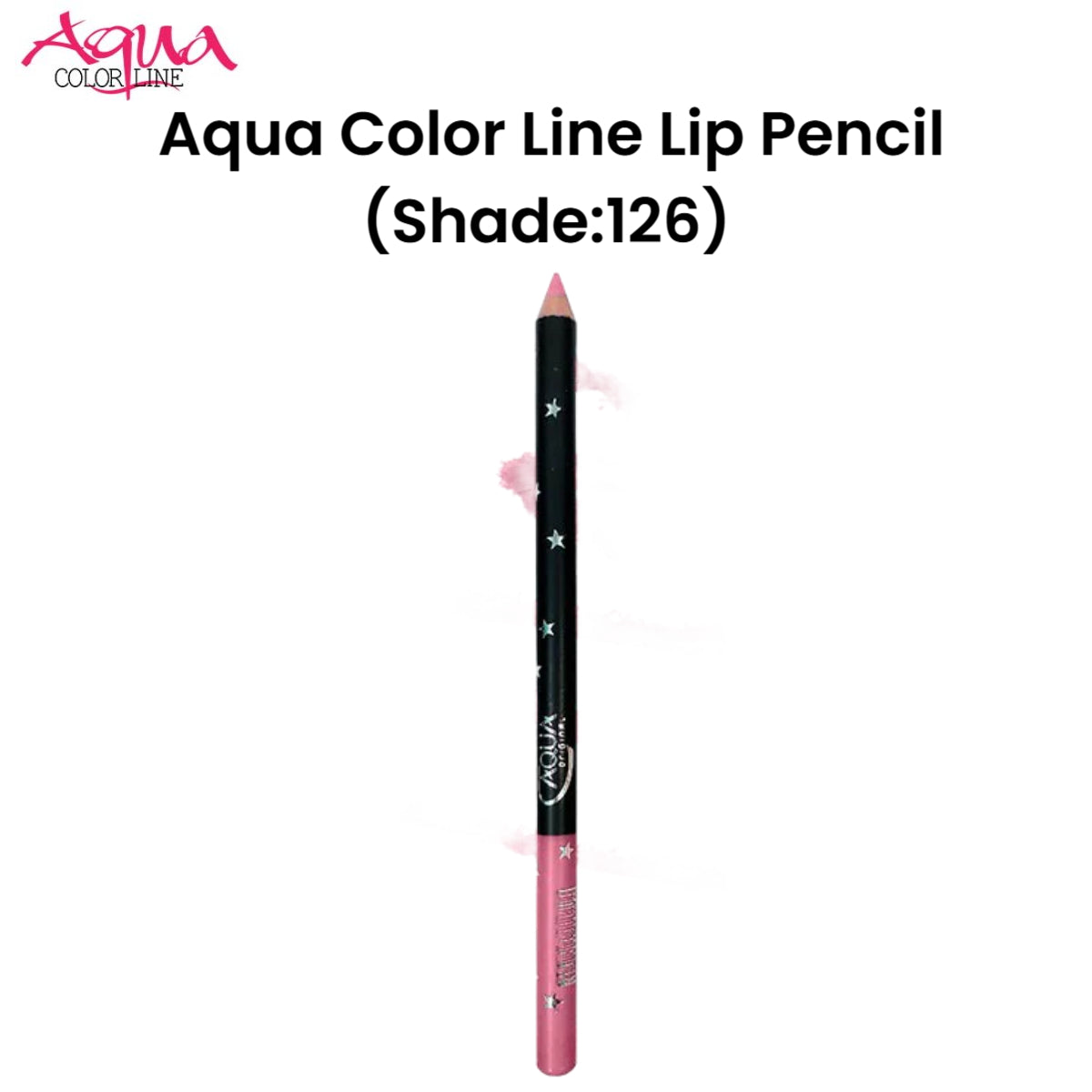 Aqua Color Line Lip Pencil (Shade:126)