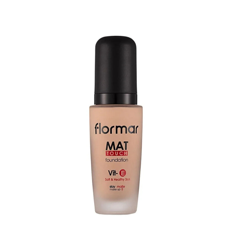 Flormar Mat Touch Foundation Vitamin E (Shade: 320 Porcelain Ivory) 30ml