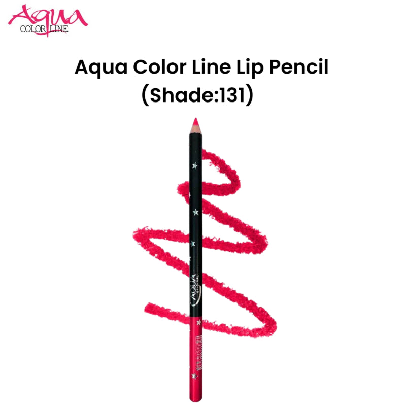 Aqua Color Line Lip Pencil (Shade:131)