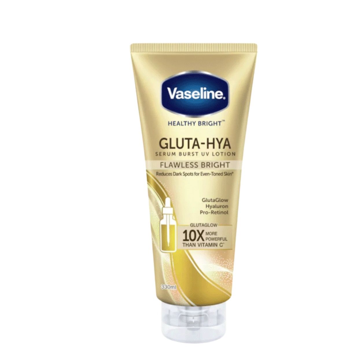 VASELINE GLUTA HYA FLAWLESS BRIGHT LOTION 330ml