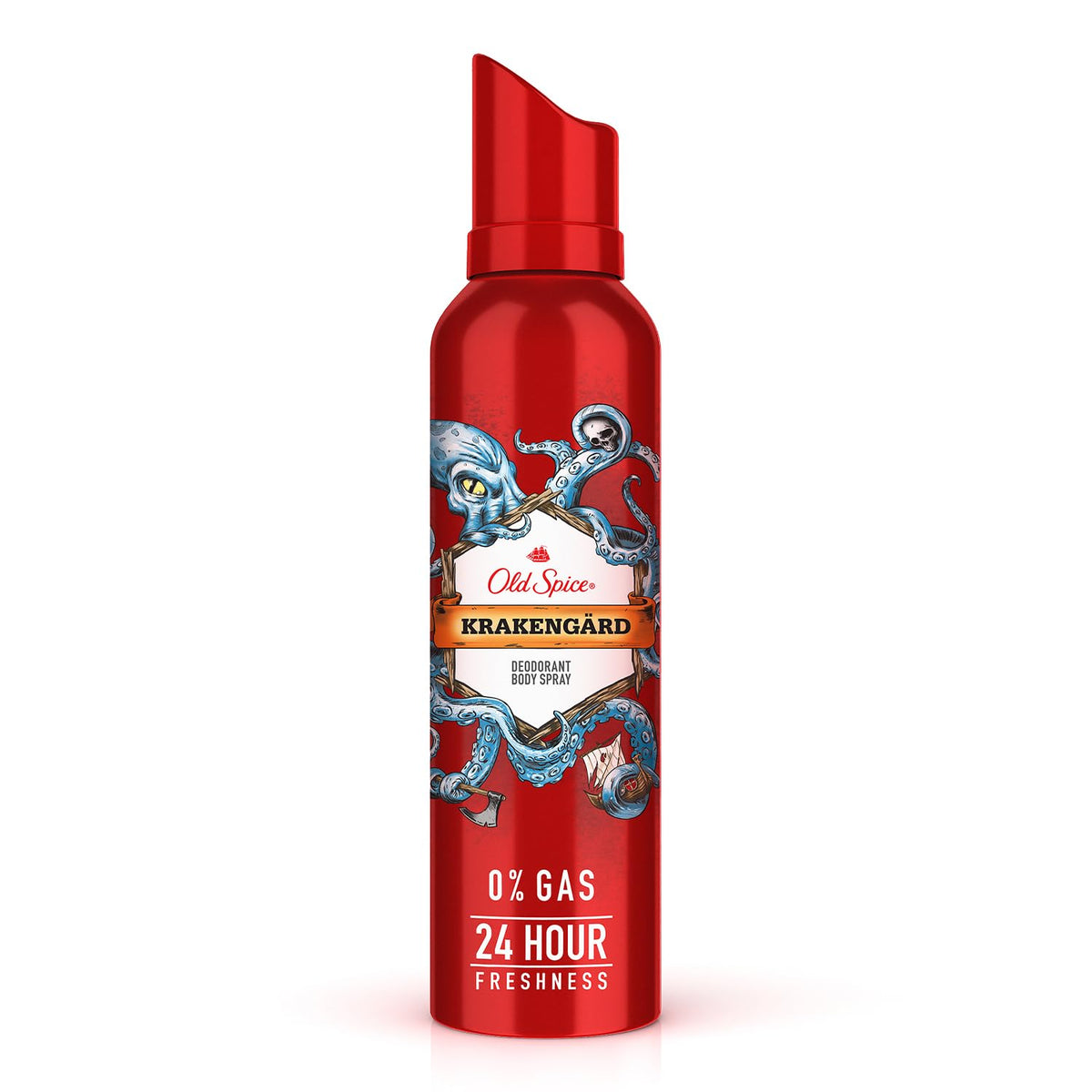 Old Spice Krakengard 0% Gas Deodorant Body Spray 140ml for Men