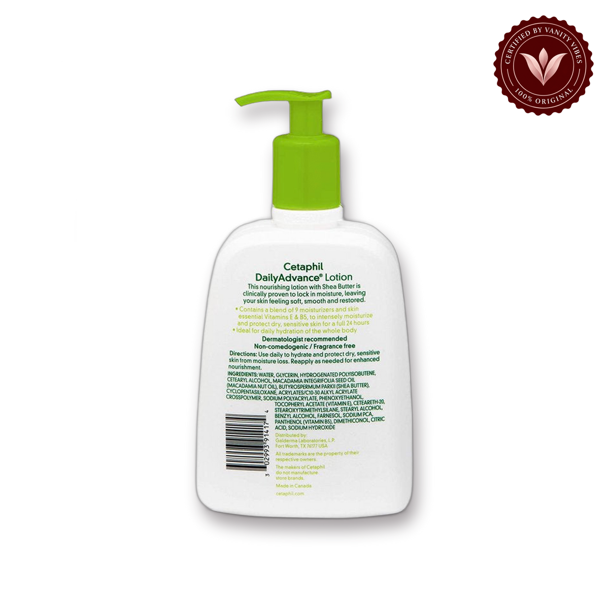 Cetaphil Daily Advanced Lotion Shea Butter-473ml - secondary view