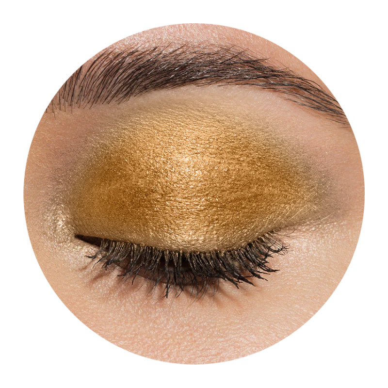 Aqua Color Line Shimmer Eyeshadow Eye Shimmering Paint (Pure Gold)