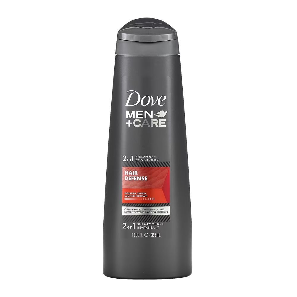 Dove Men + Care 2 in 1 Shampoo + Conditioner Hair Defense 355ml