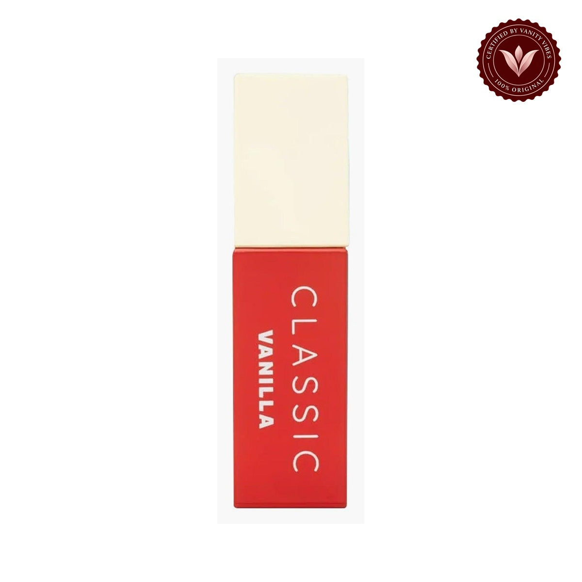 ETUDE x Loacker Sweet Layer Tint 01 Vanilla product detail on white background with Vanity Vibes badge