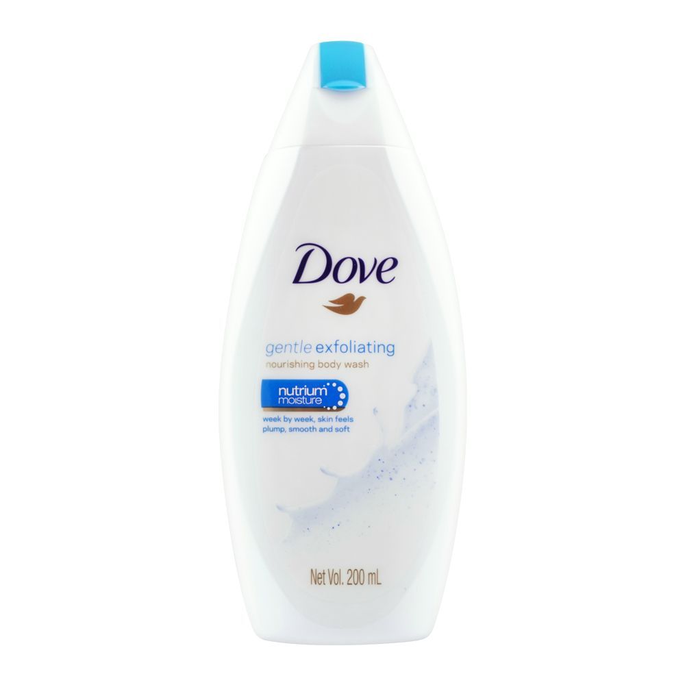 Dove Gentle Exfoliating Nourishing Body Wash 200ml