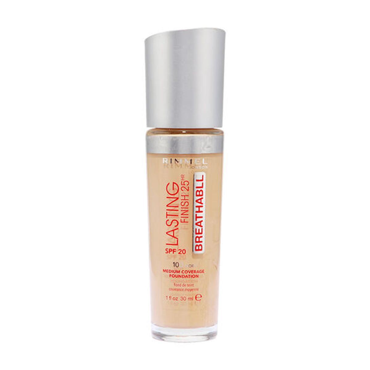Rimmel Lasting Finish Breathable Foundation 102 Light Nude