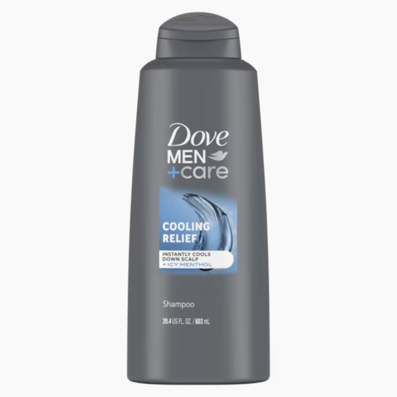 Dove Men+Care Cooling Relief Cleansing Shampoo with Menthol 603ml