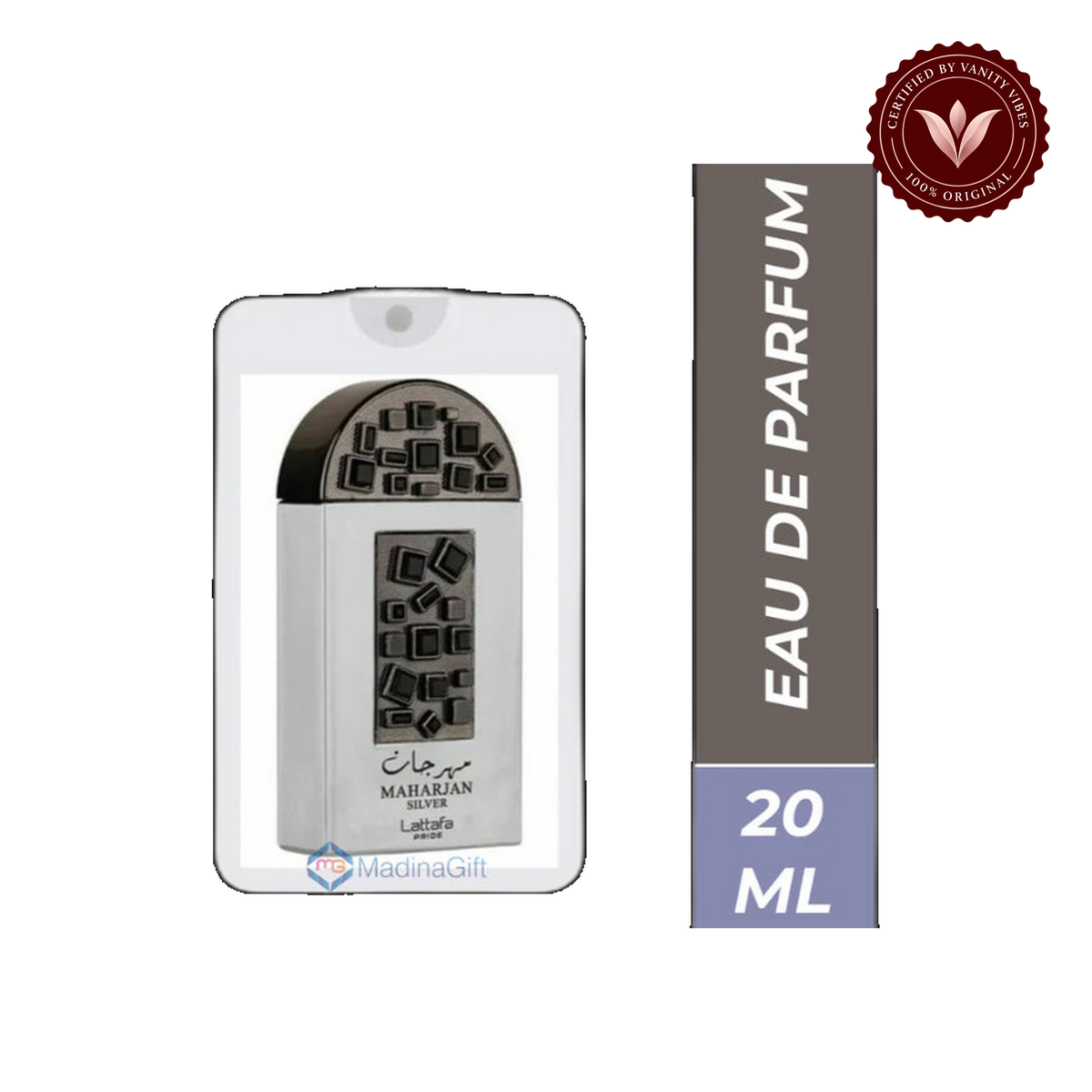 Lattafa Maharjan Eau de Parfum Trial Size, 20ml/0.67oz (Unisex) — alternate product view — Vanity Vibes