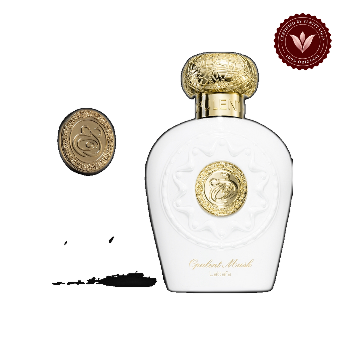 Lattafa Opulent Musk Eau de Parfum 100ml - Long Lasting Original Rich Musk Unisex Fragrance for Men & Women — alternate product view — Vanity Vibes