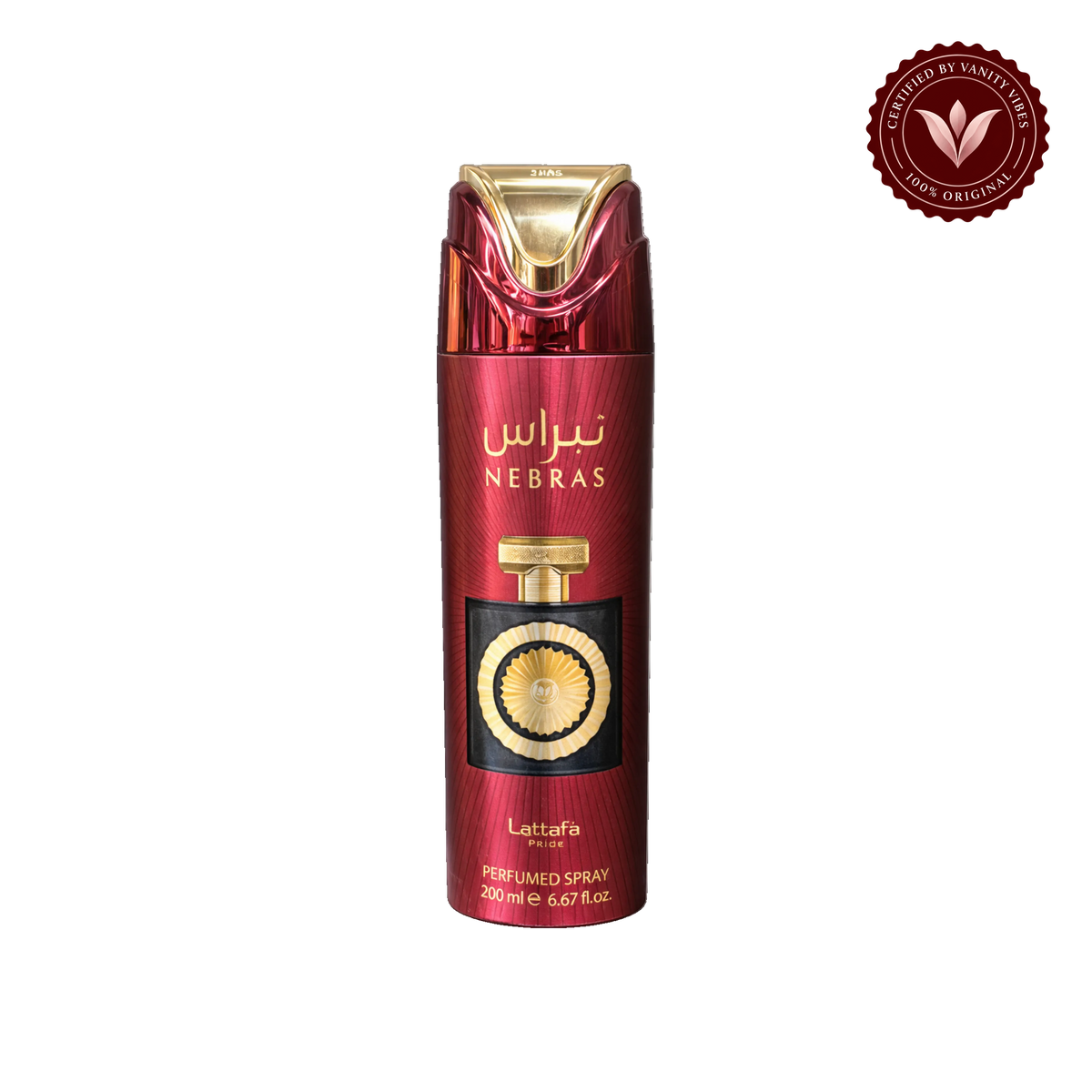 Lattafa Pride Nebras Perfumed Spray 200ml - Long Lasting Elegant Fresh Fragrance for Men & Women — alternate product view — Vanity Vibes