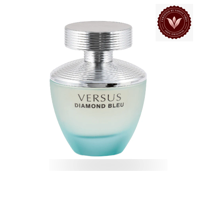 Versus Diamond Blue by Fragrance World 100ml Unisex Perfume | Pakistan image 2