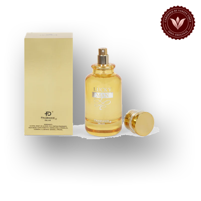 FRAGRANCE DELUXE LUCKY MEN EDT 100ML distinct alternate product view | Vanity Vibes Pakistan