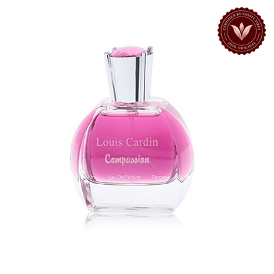Louis Cardin Compassion 100ml for women - product view 1 with Vanity Vibes badge